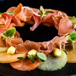 Klemflaske garnityr 7 cm 2 stk hvit