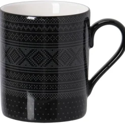 Knit krus 35 cl svart