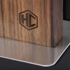 Knivblokk 23 cm valnøtt