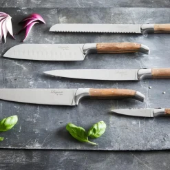 Knivsett 5 deler oliventre