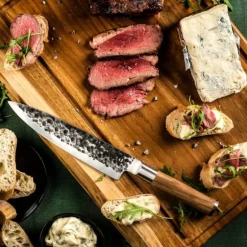 Kokkekniv 33 cm olive