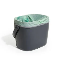 Kompostbeholder 6,6L grå