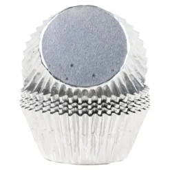 Konfektformer 48 stk sølv