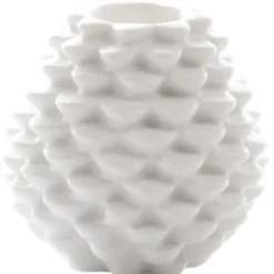 Kongle 7x7,5 cm hvit