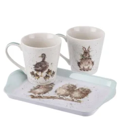 Kopp & brettsett 18 cl 21x14 cm