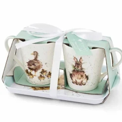 Kopp & brettsett 18 cl 21x14 cm