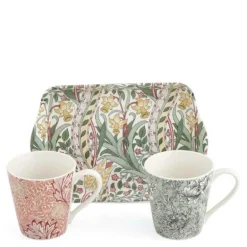 Kopp- og brettsett 18 cl 3 deler