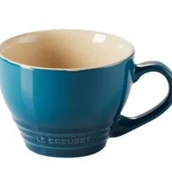 Kopp steintøy 40 cl deep teal