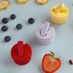 Kork med vippetut oransje