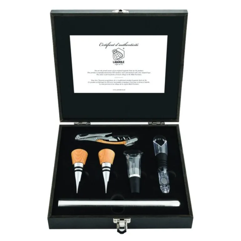 Korketrekker set oak