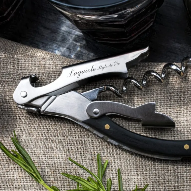 Korketrekker svart ebony