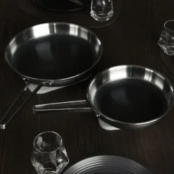 Korma stekepanne 22 cm hamret polert stål