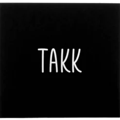 Kort 8x8 cm takknemlig for deg