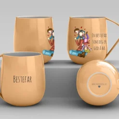 Krus 40 cl bestefar beige