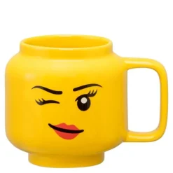 Krus 55 cl blinkefjes jente gul