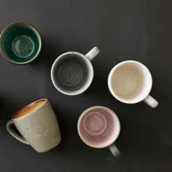 Krus 19 cl grå/krem