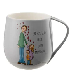 Krus 40 cl pappa grå