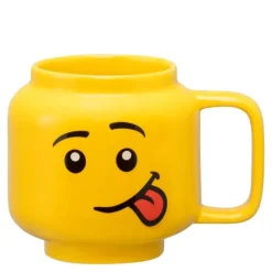 Krus 25,5 cl tøysefjes gul