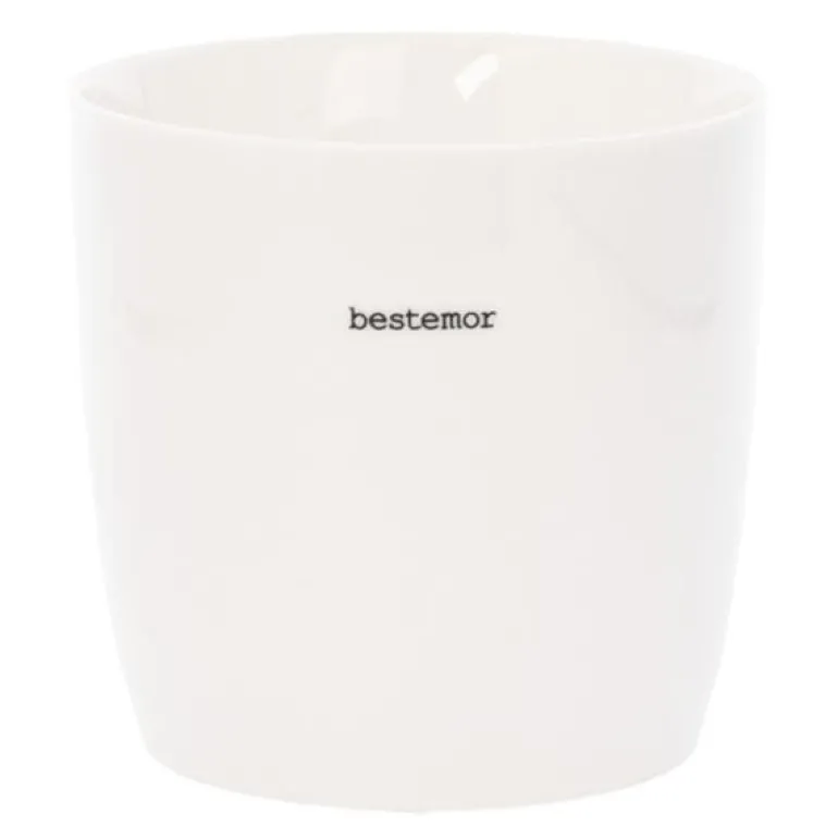 Krus bestemor 30 cl hvit