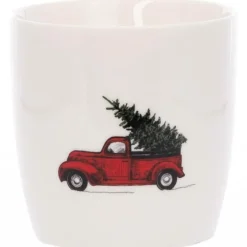 Krus driving home for christmas 30 cl hvit