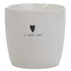 Krus i love you 30 cl hvit