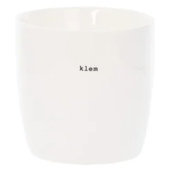 Krus klem 30 cl hvit