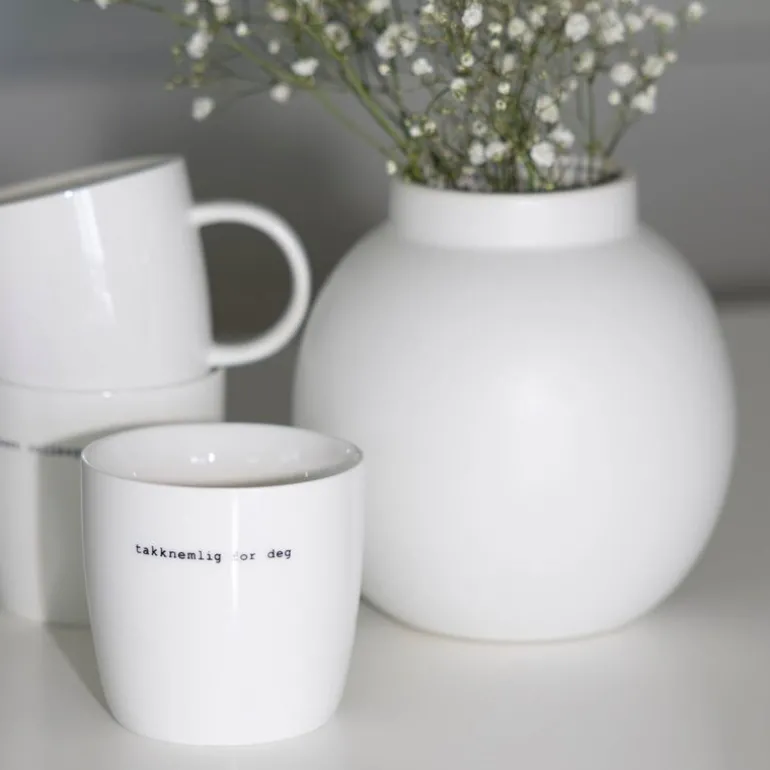 Krus takknemlig for deg 30 cl hvit