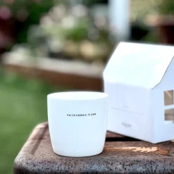 Krus Velkommen Hjem 30 cl hvit