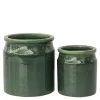 KrusXL blomsterkrukke 17/22 cm 2 stk irish green