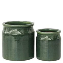 KrusXL blomsterkrukke 17/22 cm 2 stk irish green