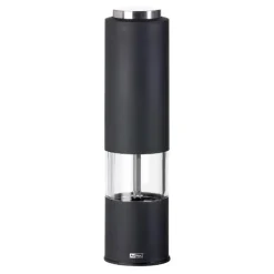 Krydderkvern med LED lys svart