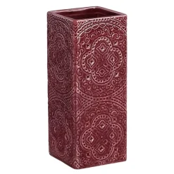 Kub Orient oppvaskbørsteholder vinrød