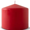 Kubbelys 9 cm rød