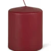 Kubbelys 8x10 cm lys rød