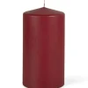 Kubbelys 8x15 cm lys rød