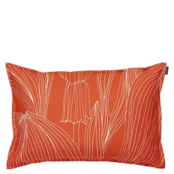 Kukat Puhkeavat putetrekk 40x60 cm tomat rød/hvit