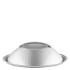Kuppellokk 24 cm rustfritt stål