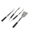 Kuro BBQ sett 3 deler brun/rustfri