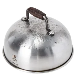 Kuro matkuppel/cloche 16,7 cm brun/rustfri