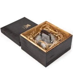 Kuro matkuppel/cloche 16,7 cm brun/rustfri