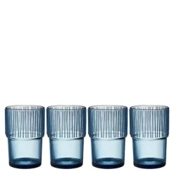 Kusintha kaffeglass 38 cl 4 stk blå