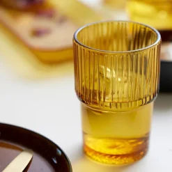 Kusintha kaffeglass 38 cl 4 stk amber