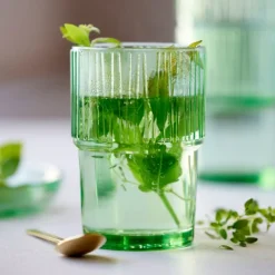 Kusintha kaffeglass 38 cl 4 stk grønn