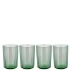 Kusintha vannglass 28 cl 4 stk grønn