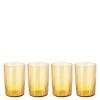 Kusintha vannglass 28 cl 4 stk amber