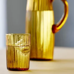 Kusintha vannglass 28 cl 4 stk amber