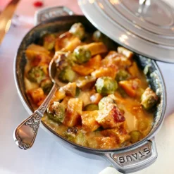 La Cocotte oval gryte 29 cm 4,2L grå