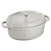 La Cocotte oval gryte 29 cm 4,2L hvit