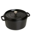 La Cocotte rund gryte 28 cm 6,7L svart