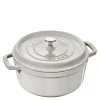 La Cocotte rund gryte 24 cm 3,8L hvit